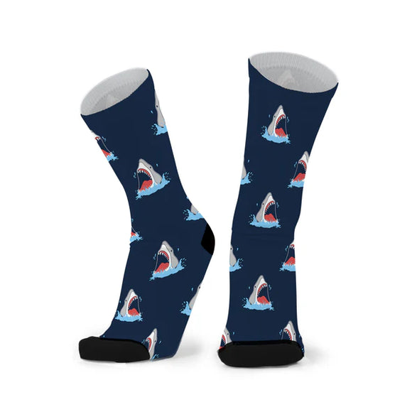 Unisex socks- Jaws by REDFOXSOX