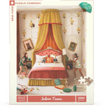 ndoor Tennis, 1000 piece Jigsaw Puzzle, art by Janet Hill for the New York Puzzle Company