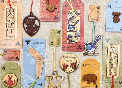 Buttonworks Australian animals magnet