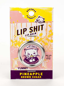 Lip Shit (lip balm)- Pineapple/Brown Sugar