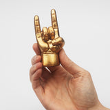 Rock on icon- mini statue/ring holder