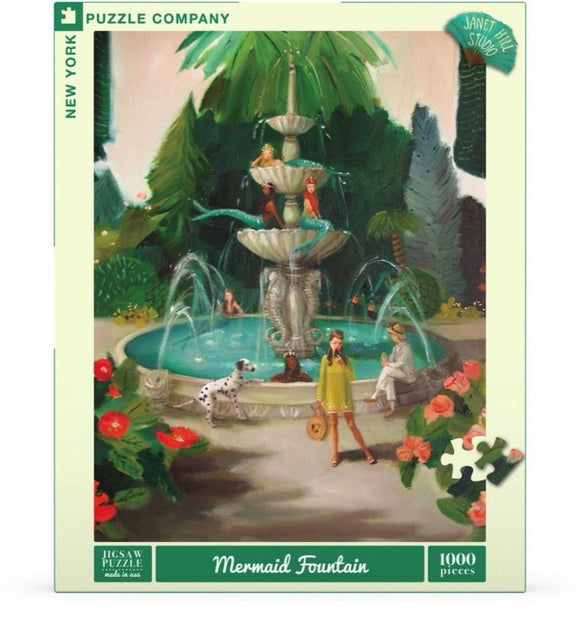 NYPC/ Mermaid Fountain 1000 pieces jigsaw puzzles by Janet Hill