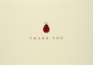 Ladybug Thank you Notecards