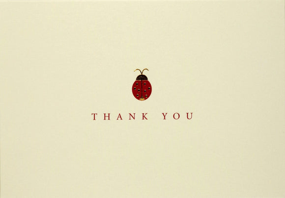 Ladybug Thank you Notecards