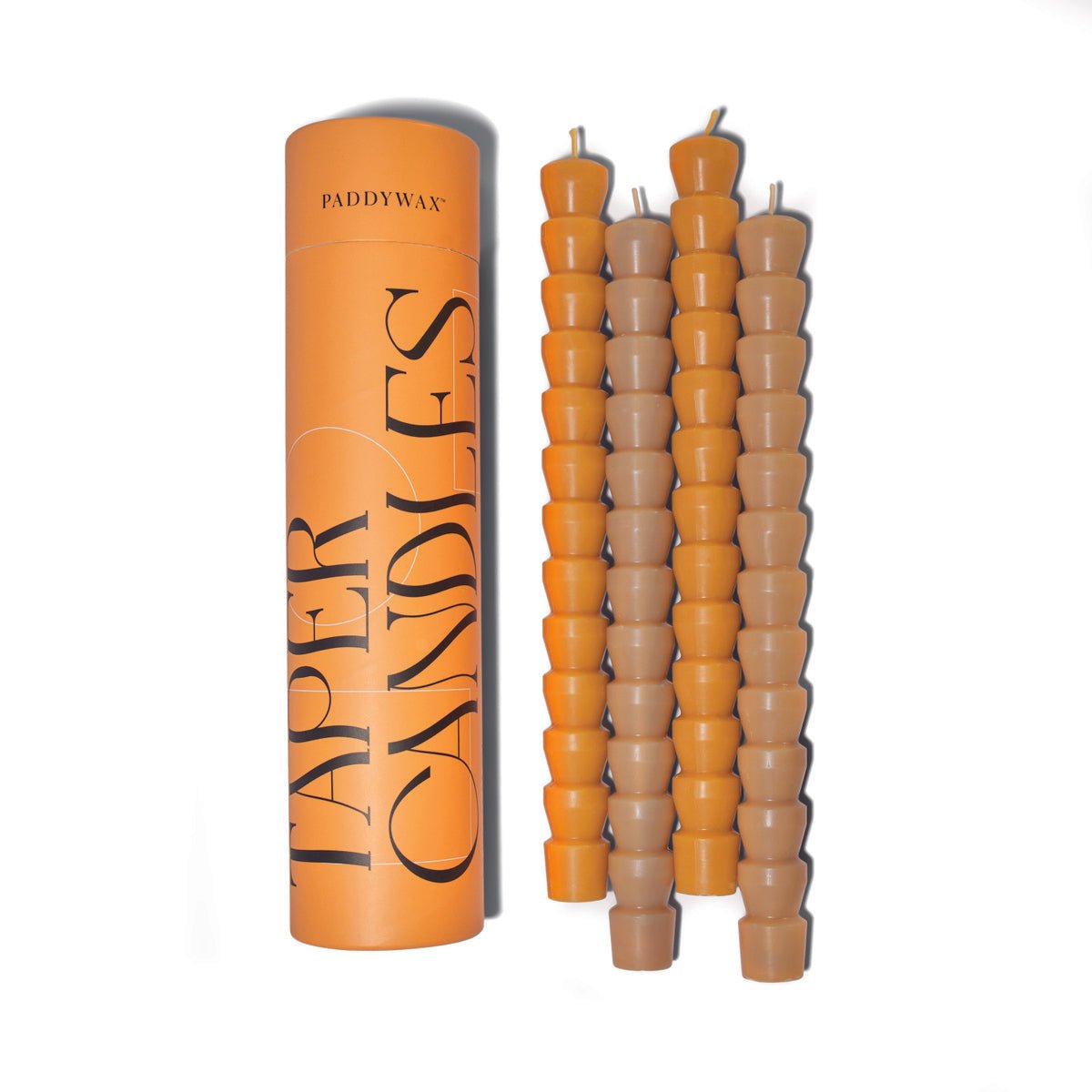 Paddywax tapered candles set - set of four - Gizmo Gifts