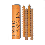 Paddywax tapered candles set - Orange and Peach