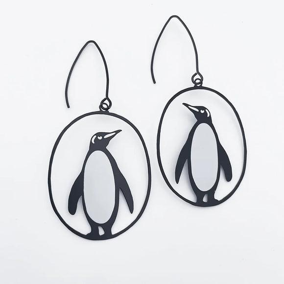 Denz Midi Penguin earrings