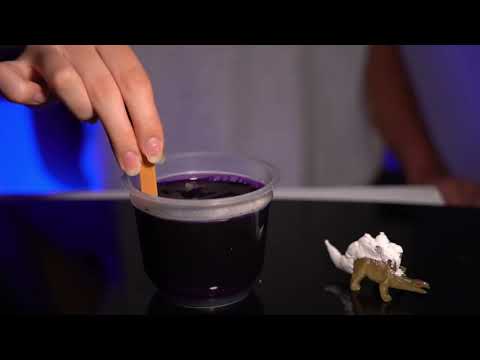 Grow your own crystal dinosaur