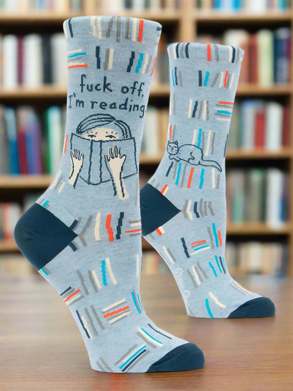 - F**k off, I'm reading women's socks