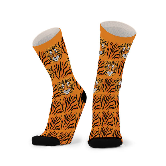 Tiger printed bamboo socks- REDFOXSOX