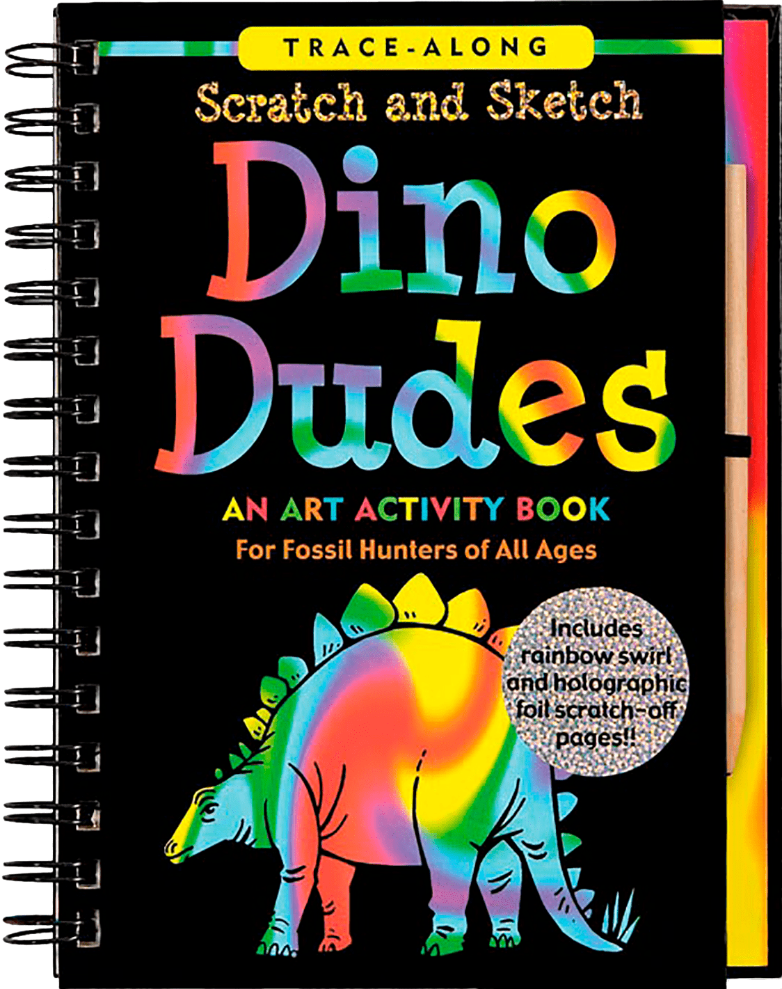 Scratch & Sketch activity book - Dino Dudes - Gizmo Gifts