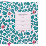 Notebook- Silver Linings A5 with hard cloth cover