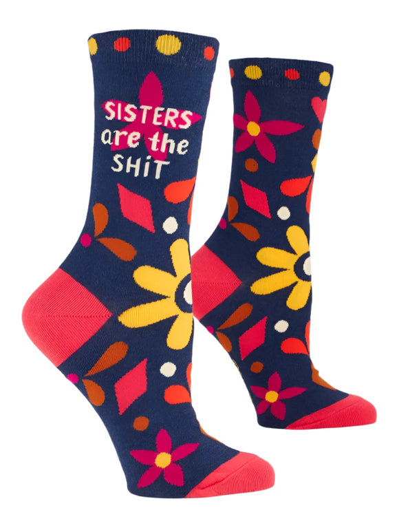 Woven with luxurious combed cotton for softness, nylon for strength and a touch of spandex for long-lasting fun!
1% of the sale of all Blue Q socks supports the humanitarian work of Doctors Without Borders. Click here to read more.
ART BY: MARISOL ORTEGA