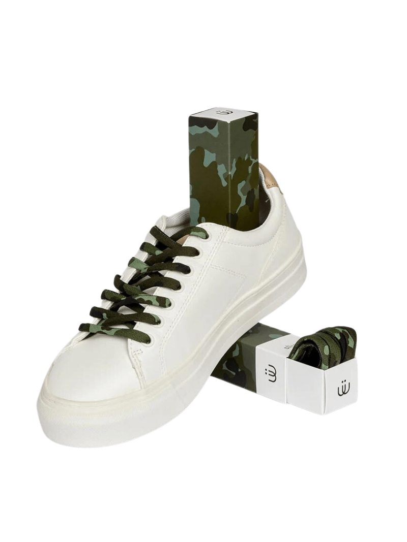 SLIWILS Shoelaces - camouflage (120cm) - Gizmo Gifts