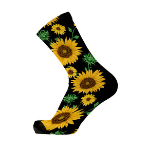 Unisex socks- Sunflower Bloom by REDFOXSOX