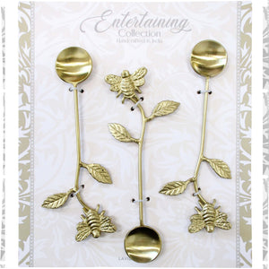 Garden bee teaspoon mix (Set of 3)