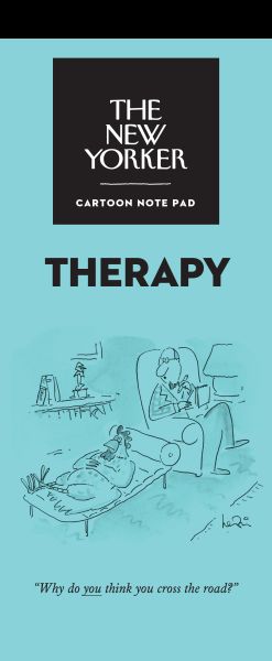 The New Yorker cartoon notepad - Therapy