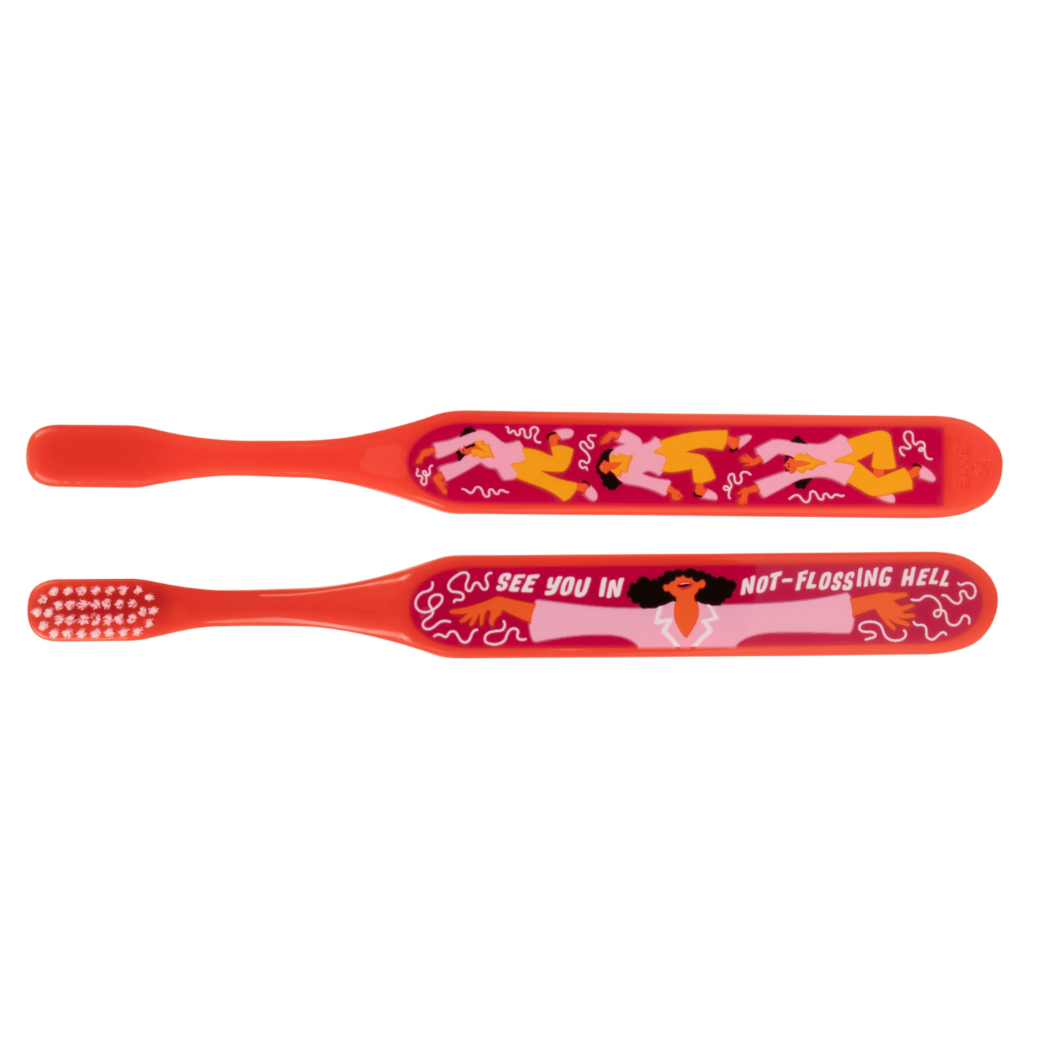Toothbrush - See u in flossing hell - Gizmo Gifts