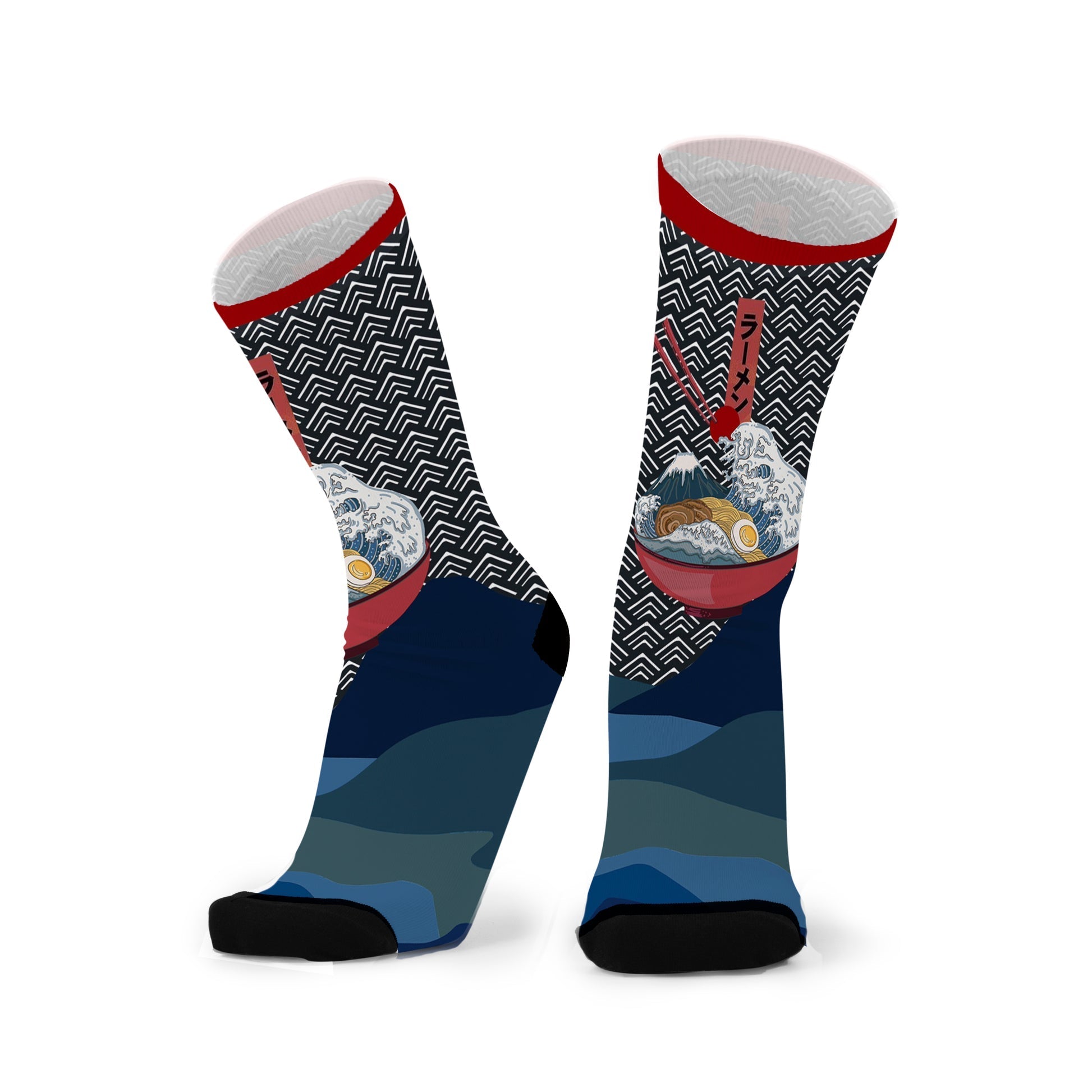 Unisex socks - Ramen by REDFOX SOX - Gizmo Gifts