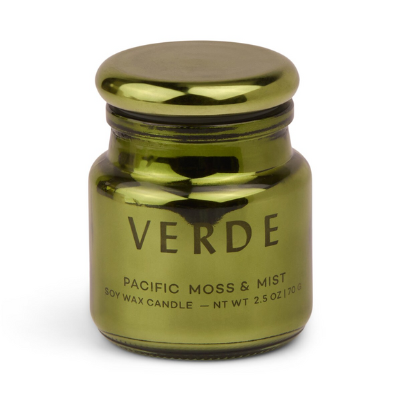 Candle - Paddywax Verde Green   Metallic 71g - Pacific Moss