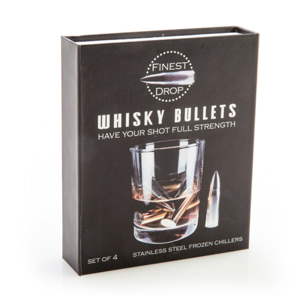 Whisky chill bullets (Set of 4)