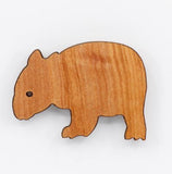 Buttonworks Australian animals magnet/wombat