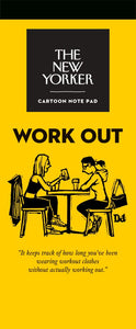 The New Yorker cartoon notepad - Workout