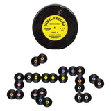 Vinyl record dominoes