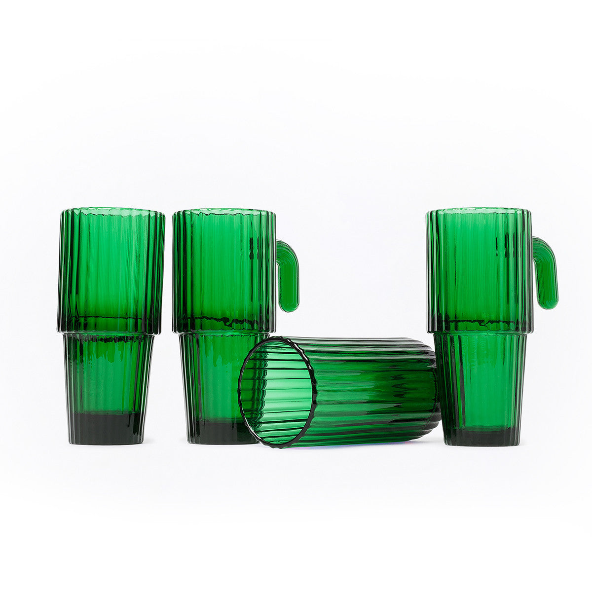 DOIY Long Cactus Saguaro stacking glasses
