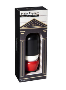 Major Pepper salt and pepper shaker by PELEG Design