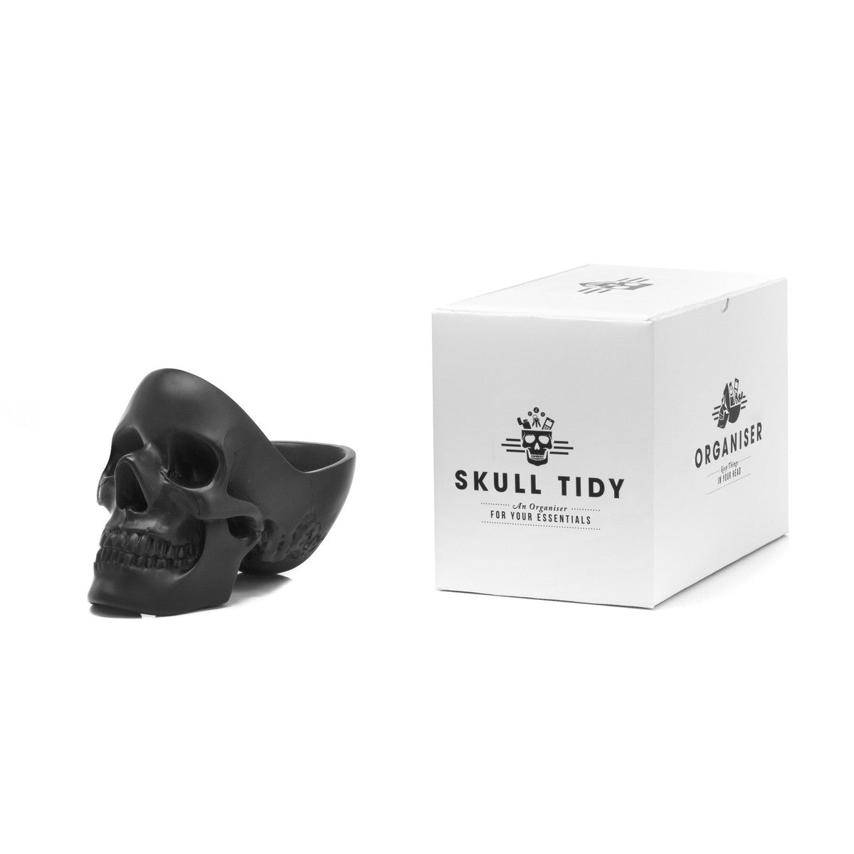SUCK UK SKULL TIDY: White (Local pickup only)