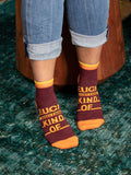 BLUEQ women's ankle socks- F**k Everything