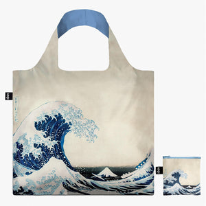 LOQI Shopping bag- The great wave by Katsushika