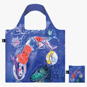 LOQI Shopping bag -Marc Chagall "The Blue Circus"