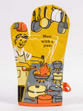 BLUEQ-Oven mitt-Man with a pan