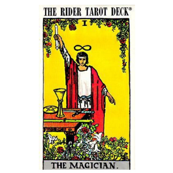 The Rider Waite Tarot deck of cards