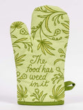 BLUEQ- Oven glove-Weed in it